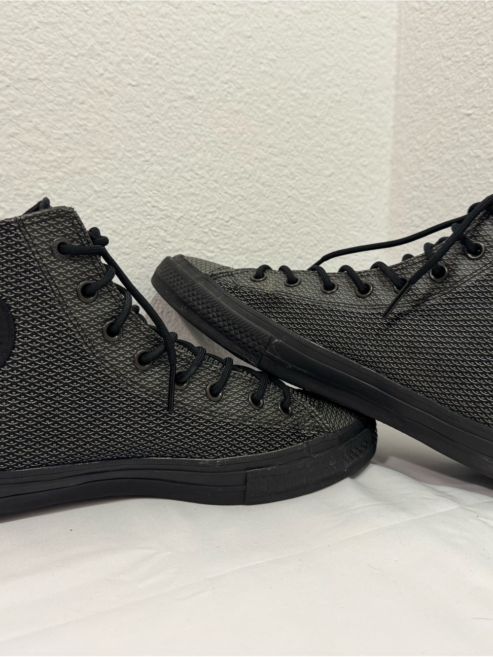 Converse Men's All-Black High-Top Sneakers